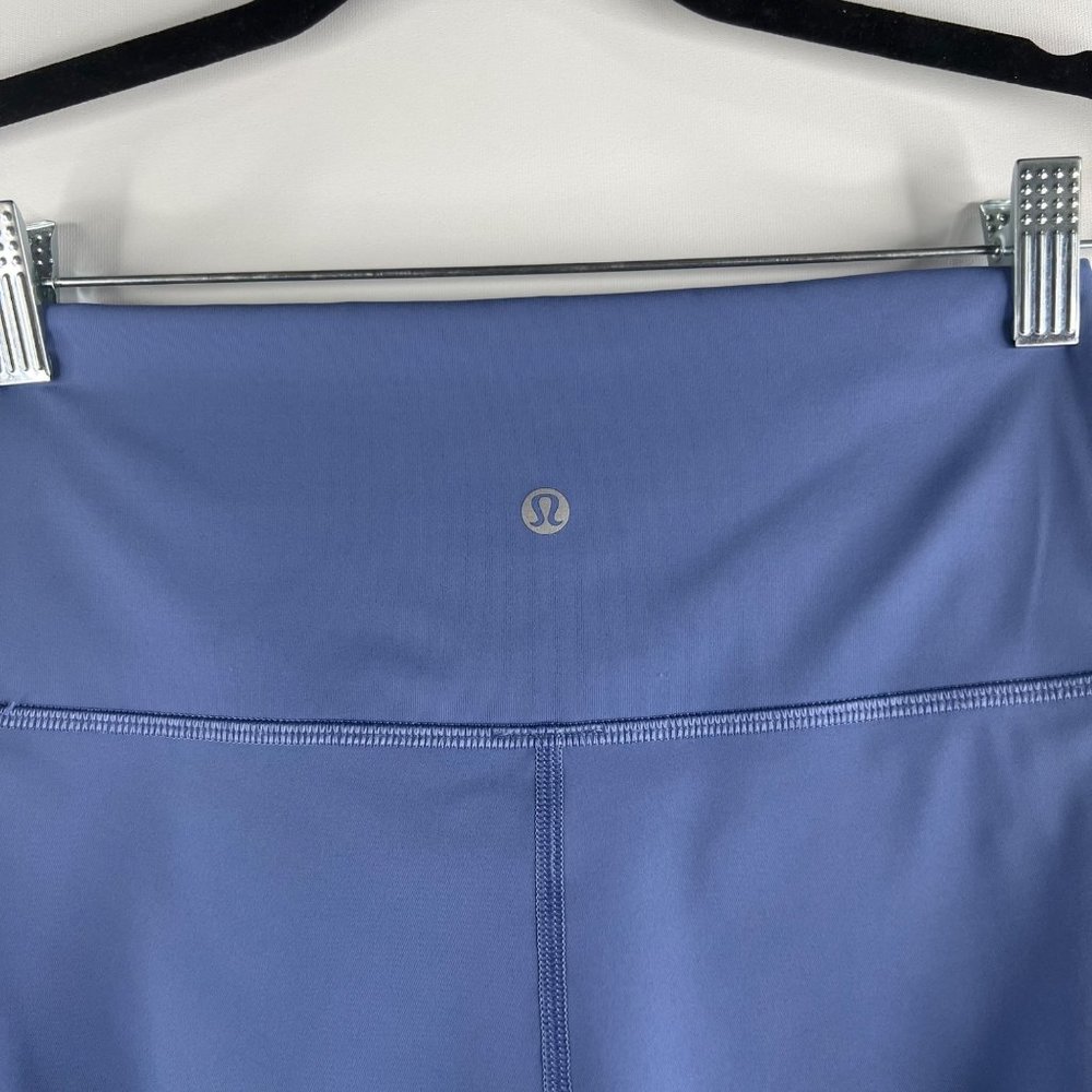 Lululemon Wunder Under High Rise Crop 21" Luxtreme Leggings Size 6 Water Drop - Picture 4 of 6